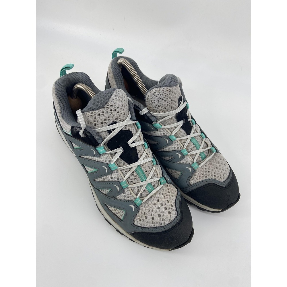Salomon Shoes Womens 10 Gray Ellipse 3‎ Aero Trail Running Hiking Outdoor 402445